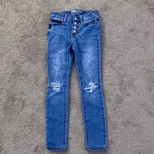 Girls Trendy Ripped Jeans